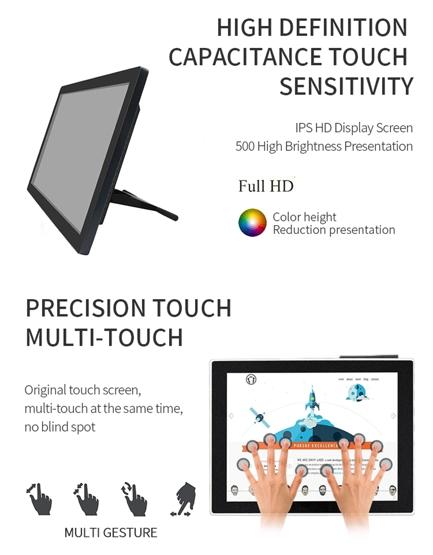 32 Inch Original LCD Panel Capacitive Touch Screen Industrial PC for Vending Machine