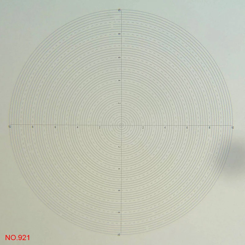 Diameter 24mm Stereo Microscope Eyepiece Micrometer Graticule Ruler Ocular Reticle for Olympus Microscope Cx23 Bx Szx Series